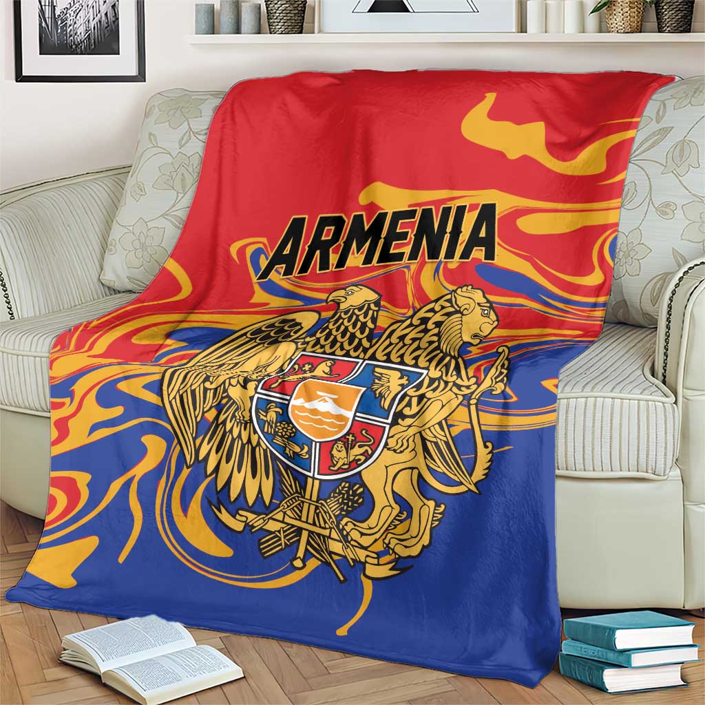 Republic of Armenia Blanket Hayastani Hanrapetut'yun