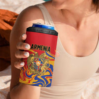 Personalized Republic of Armenia 4 in 1 Can Cooler Tumbler Hayastani Hanrapetut'yun