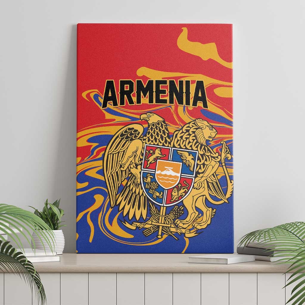 Republic of Armenia Canvas Wall Art Hayastani Hanrapetut'yun