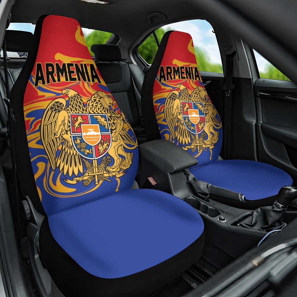 Republic of Armenia Car Seat Cover Hayastani Hanrapetut'yun