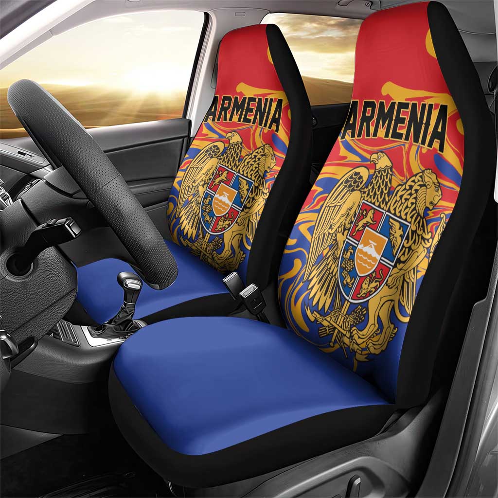 Republic of Armenia Car Seat Cover Hayastani Hanrapetut'yun