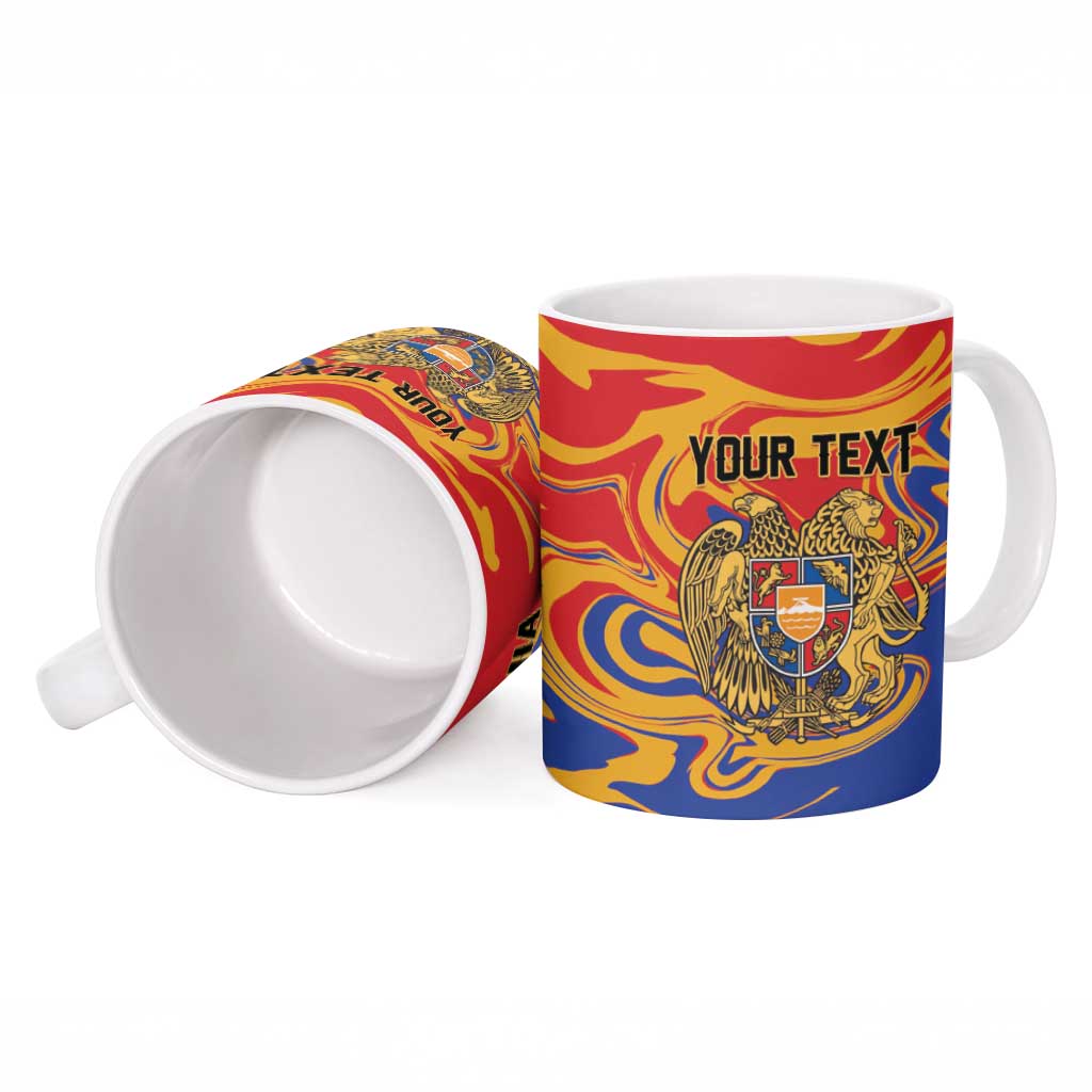 Personalized Republic of Armenia Ceramic Mug Hayastani Hanrapetut'yun