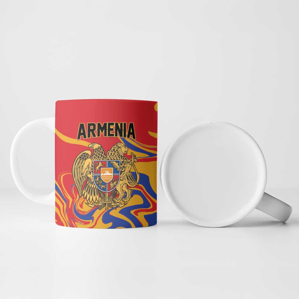 Personalized Republic of Armenia Ceramic Mug Hayastani Hanrapetut'yun