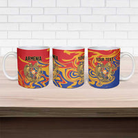 Personalized Republic of Armenia Ceramic Mug Hayastani Hanrapetut'yun