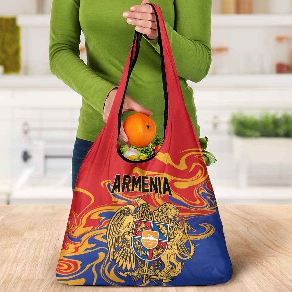 Republic of Armenia Grocery Bag Hayastani Hanrapetut'yun