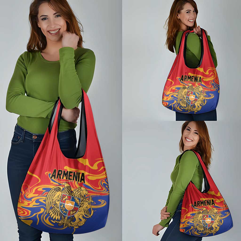 Republic of Armenia Grocery Bag Hayastani Hanrapetut'yun