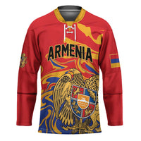 Personalized Republic of Armenia Hockey Jersey Hayastani Hanrapetut'yun