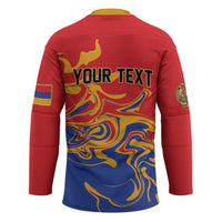 Personalized Republic of Armenia Hockey Jersey Hayastani Hanrapetut'yun
