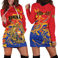 Personalized Republic of Armenia Hoodie Dress Hayastani Hanrapetut'yun