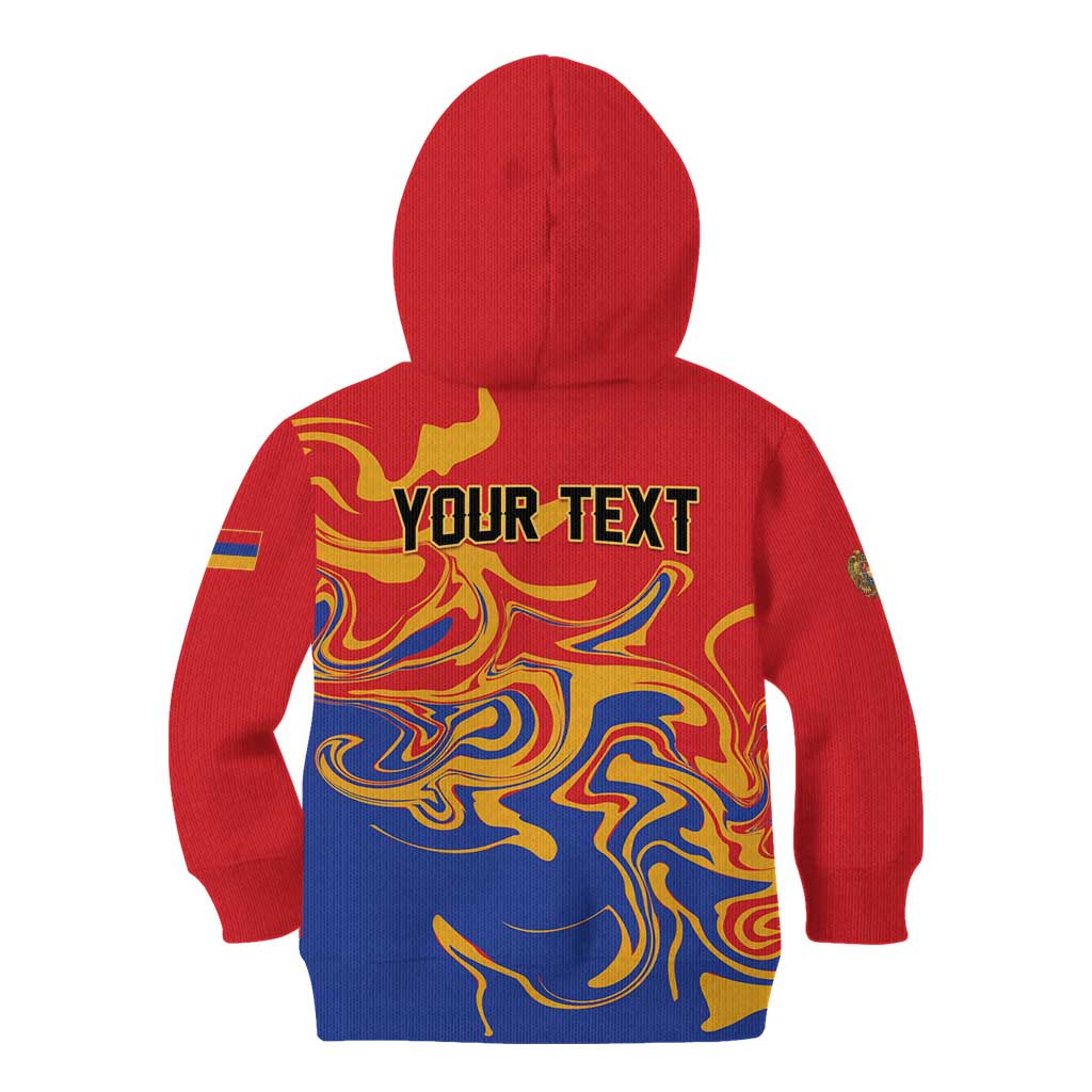 Personalized Republic of Armenia Kid Hoodie Hayastani Hanrapetut'yun