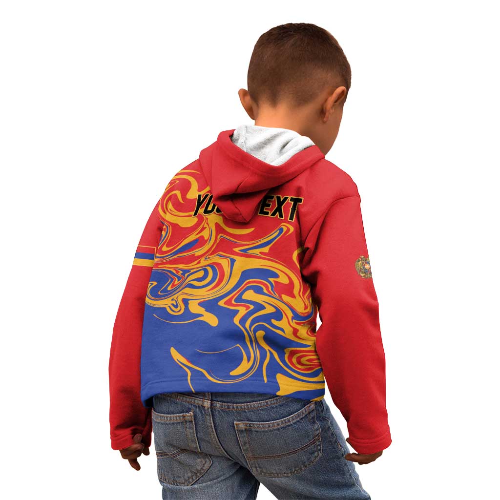 Personalized Republic of Armenia Kid Hoodie Hayastani Hanrapetut'yun