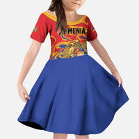 Personalized Republic of Armenia Kid Short Sleeve Dress Hayastani Hanrapetut'yun