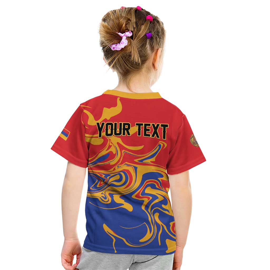 Personalized Republic of Armenia Kid T Shirt Hayastani Hanrapetut'yun