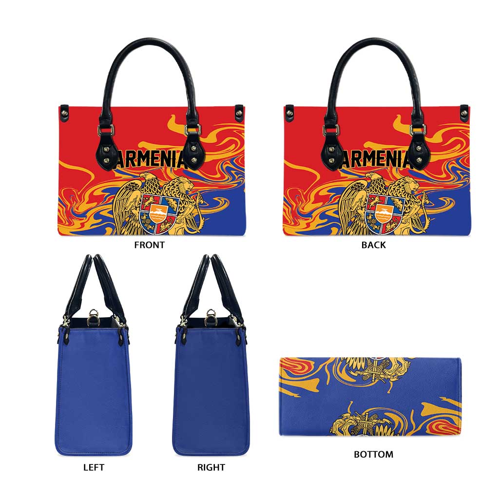 Republic of Armenia Leather Bag Hayastani Hanrapetut'yun