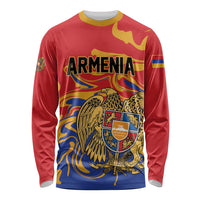 Personalized Republic of Armenia Long Sleeve Shirt Hayastani Hanrapetut'yun