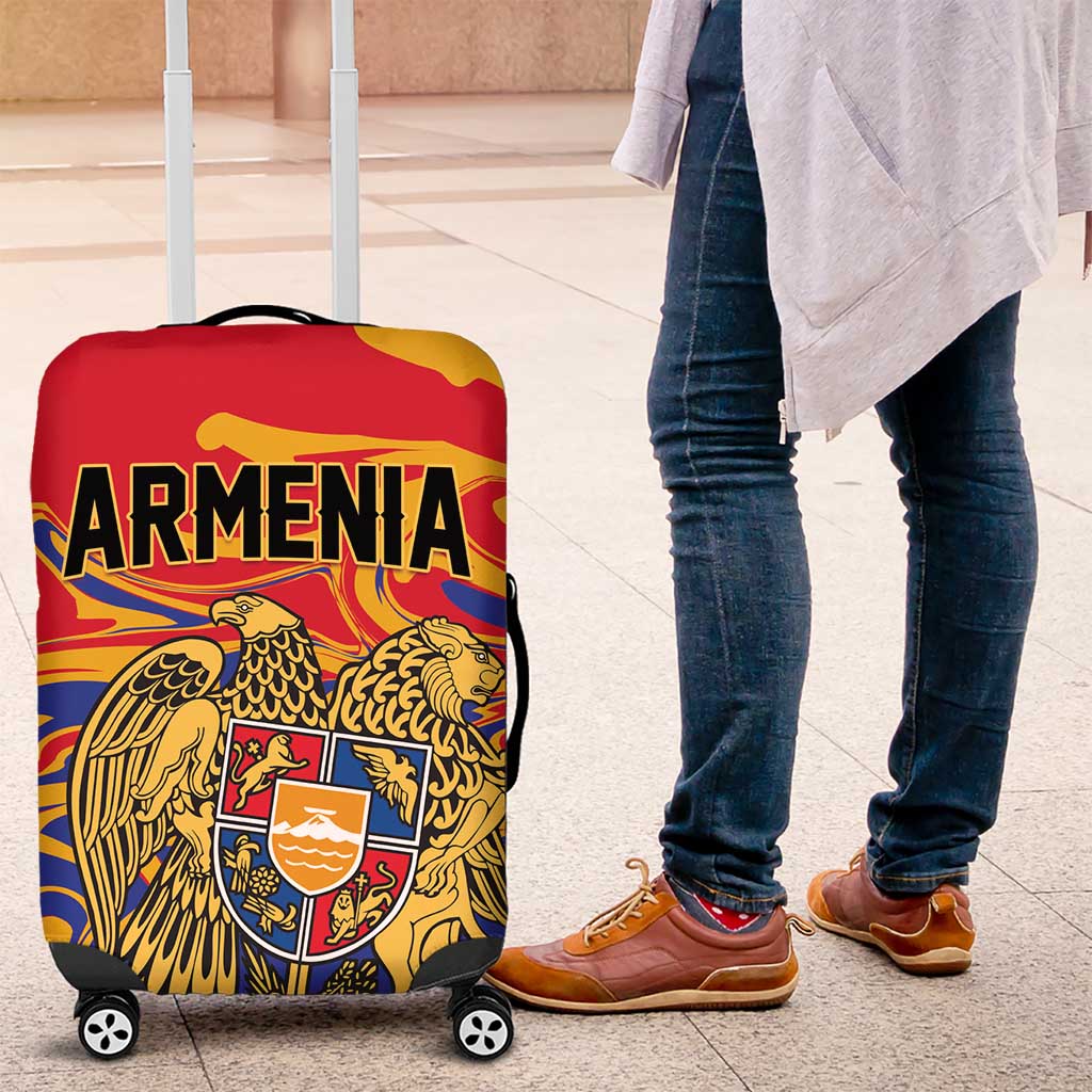 Republic of Armenia Luggage Cover Hayastani Hanrapetut'yun