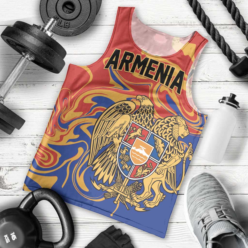Personalized Republic of Armenia Men Tank Top Hayastani Hanrapetut'yun