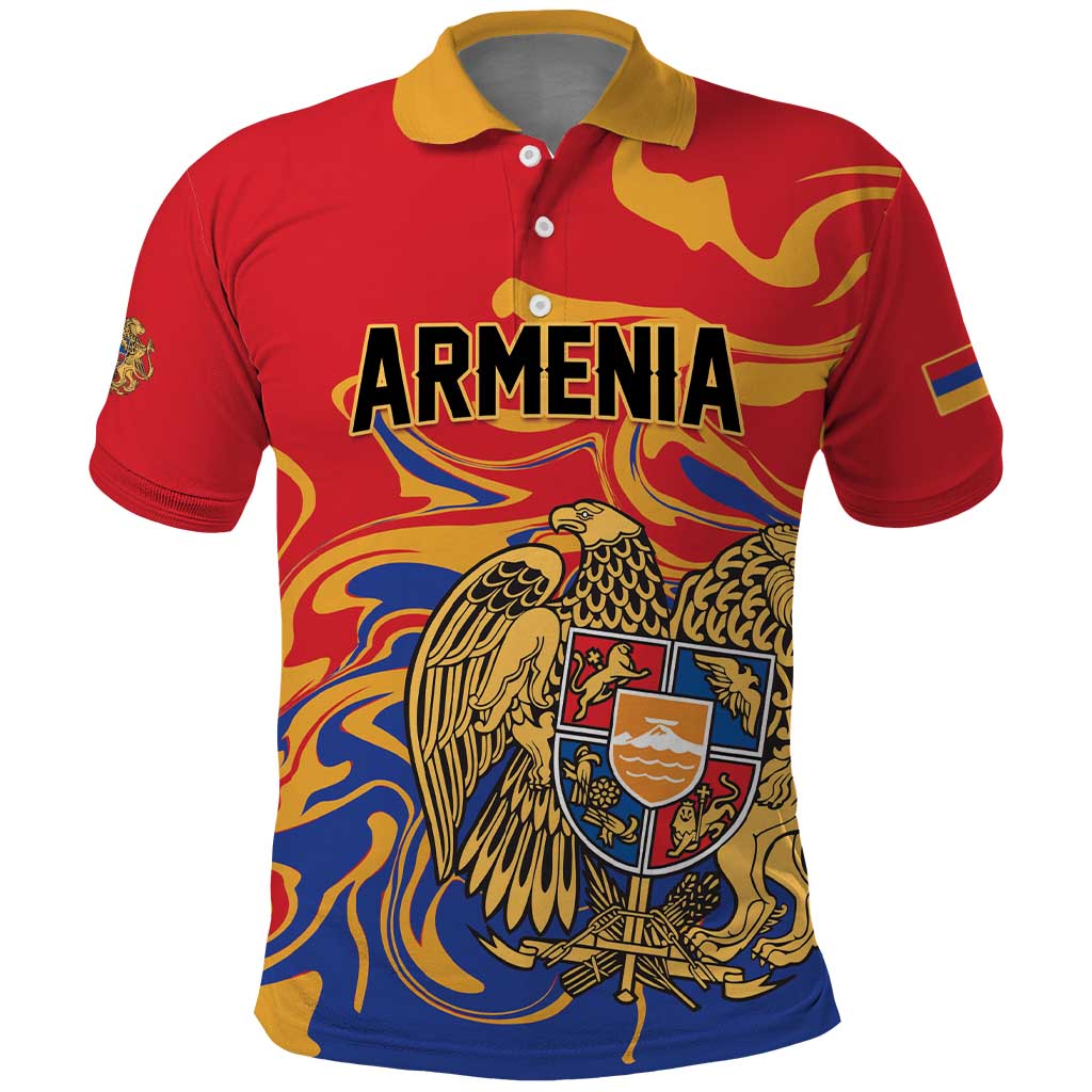 Personalized Republic of Armenia Polo Shirt Hayastani Hanrapetut'yun