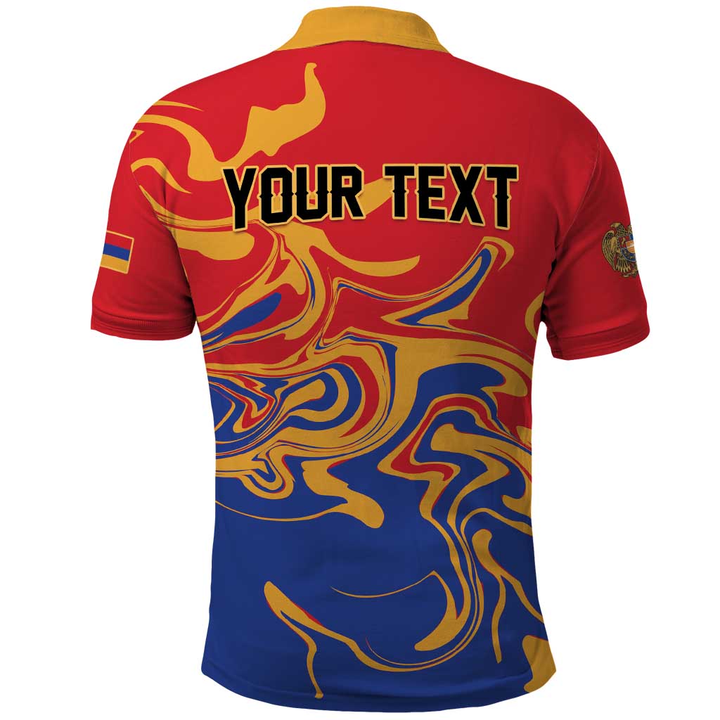 Personalized Republic of Armenia Polo Shirt Hayastani Hanrapetut'yun