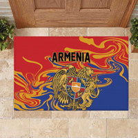 Republic of Armenia Rubber Doormat Hayastani Hanrapetut'yun