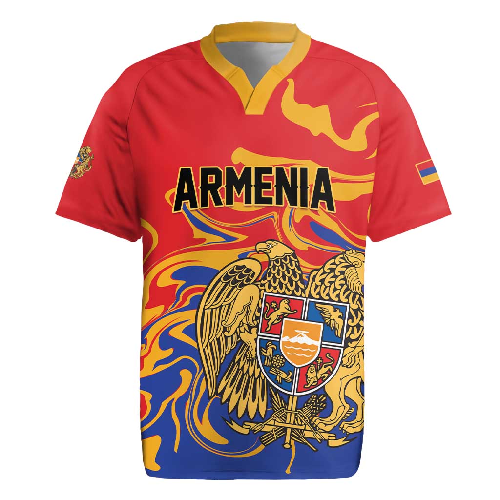 Personalized Republic of Armenia Rugby Jersey Hayastani Hanrapetut'yun