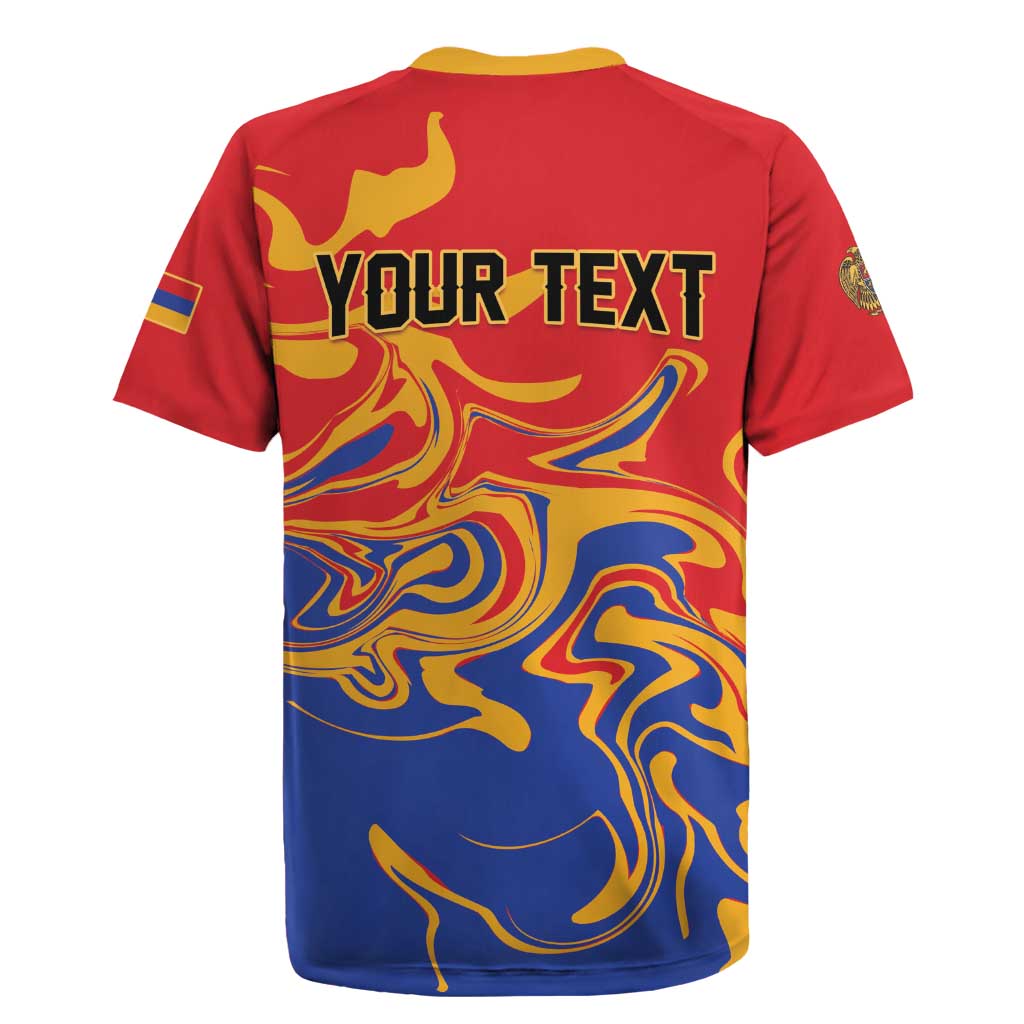 Personalized Republic of Armenia Rugby Jersey Hayastani Hanrapetut'yun