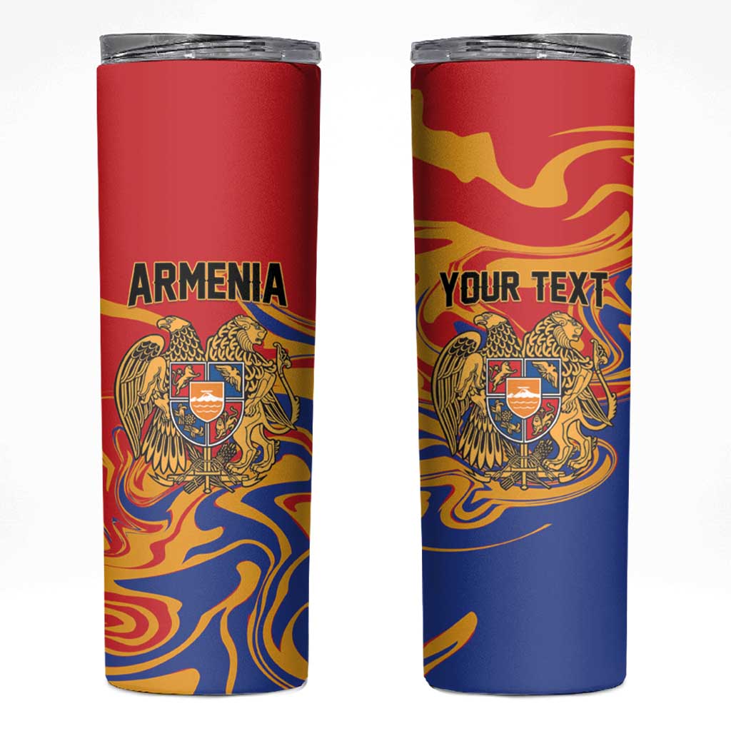 Personalized Republic of Armenia Skinny Tumbler Hayastani Hanrapetut'yun