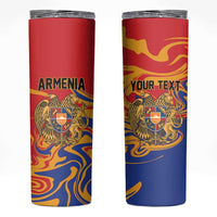 Personalized Republic of Armenia Skinny Tumbler Hayastani Hanrapetut'yun