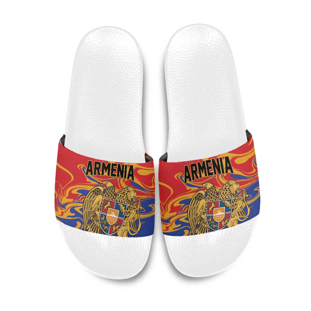 Republic of Armenia Slide Sandals Hayastani Hanrapetut'yun
