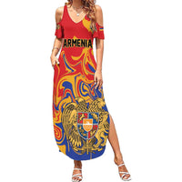 Personalized Republic of Armenia Summer Maxi Dress Hayastani Hanrapetut'yun