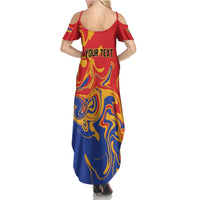 Personalized Republic of Armenia Summer Maxi Dress Hayastani Hanrapetut'yun