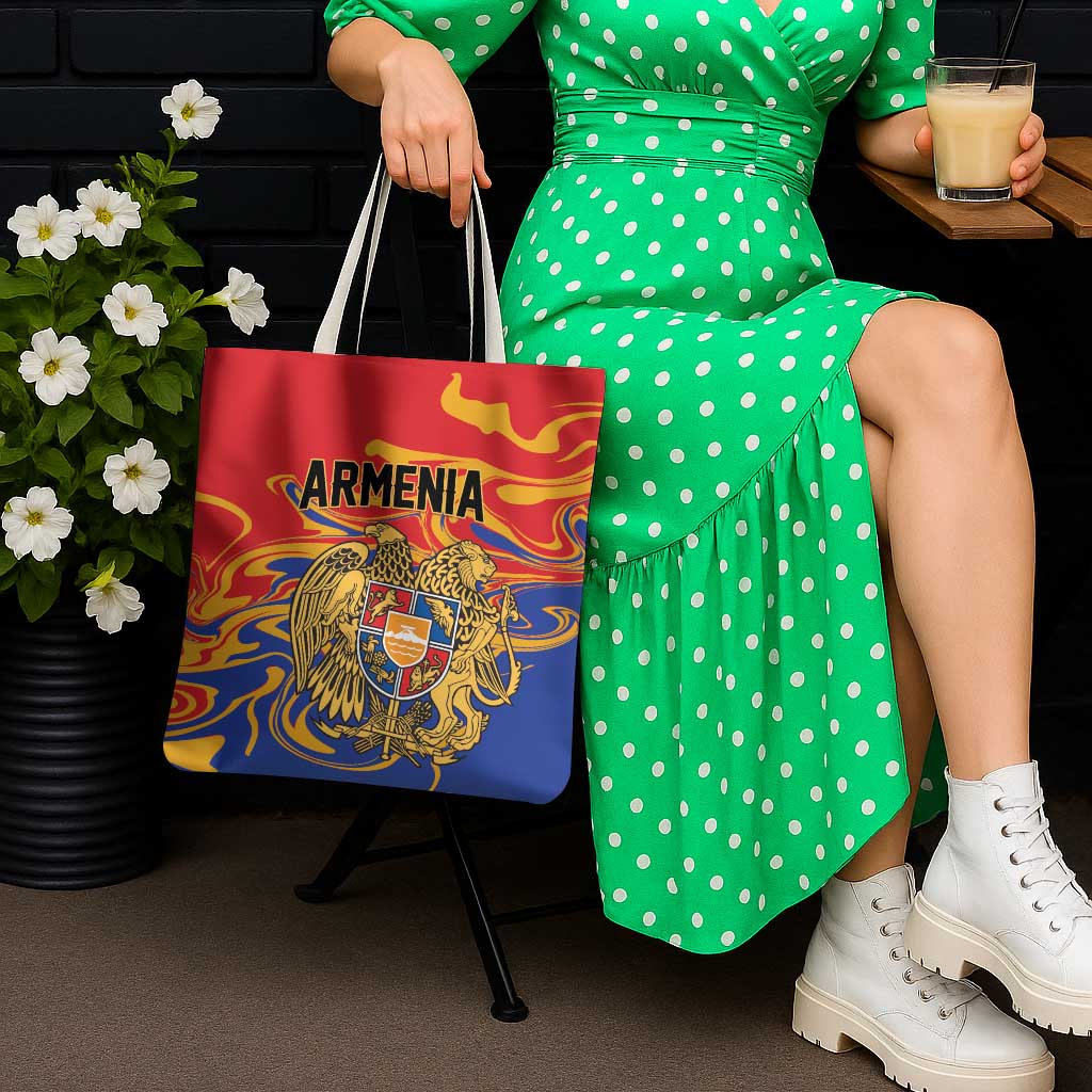 Republic of Armenia Tote Bag Hayastani Hanrapetut'yun