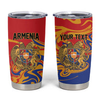 Personalized Republic of Armenia Tumbler Cup Hayastani Hanrapetut'yun