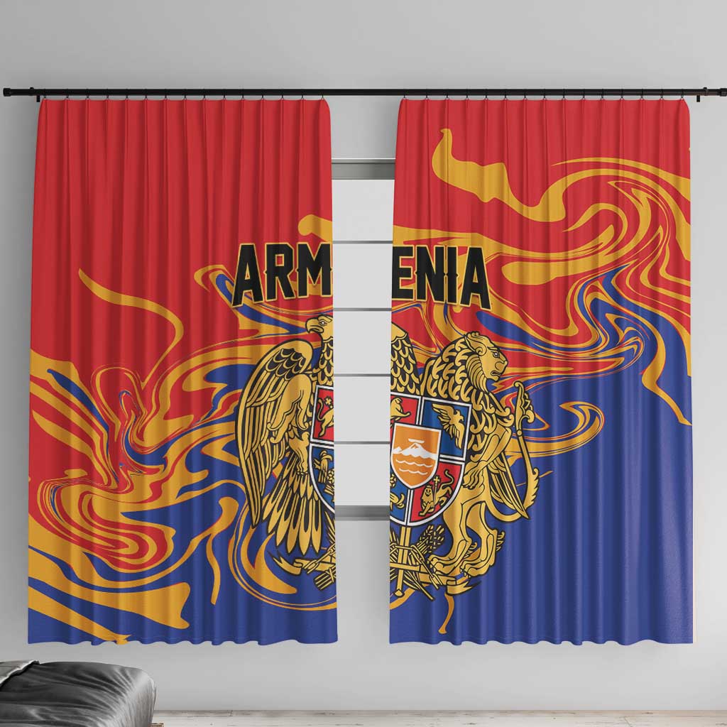 Republic of Armenia Window Curtain Hayastani Hanrapetut'yun