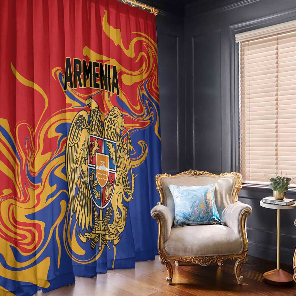 Republic of Armenia Window Curtain Hayastani Hanrapetut'yun