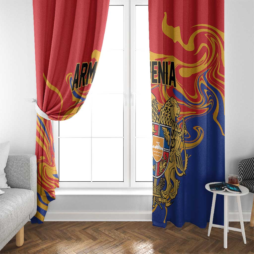 Republic of Armenia Window Curtain Hayastani Hanrapetut'yun