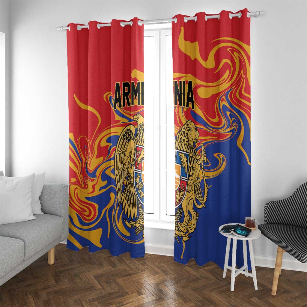Republic of Armenia Window Curtain Hayastani Hanrapetut'yun