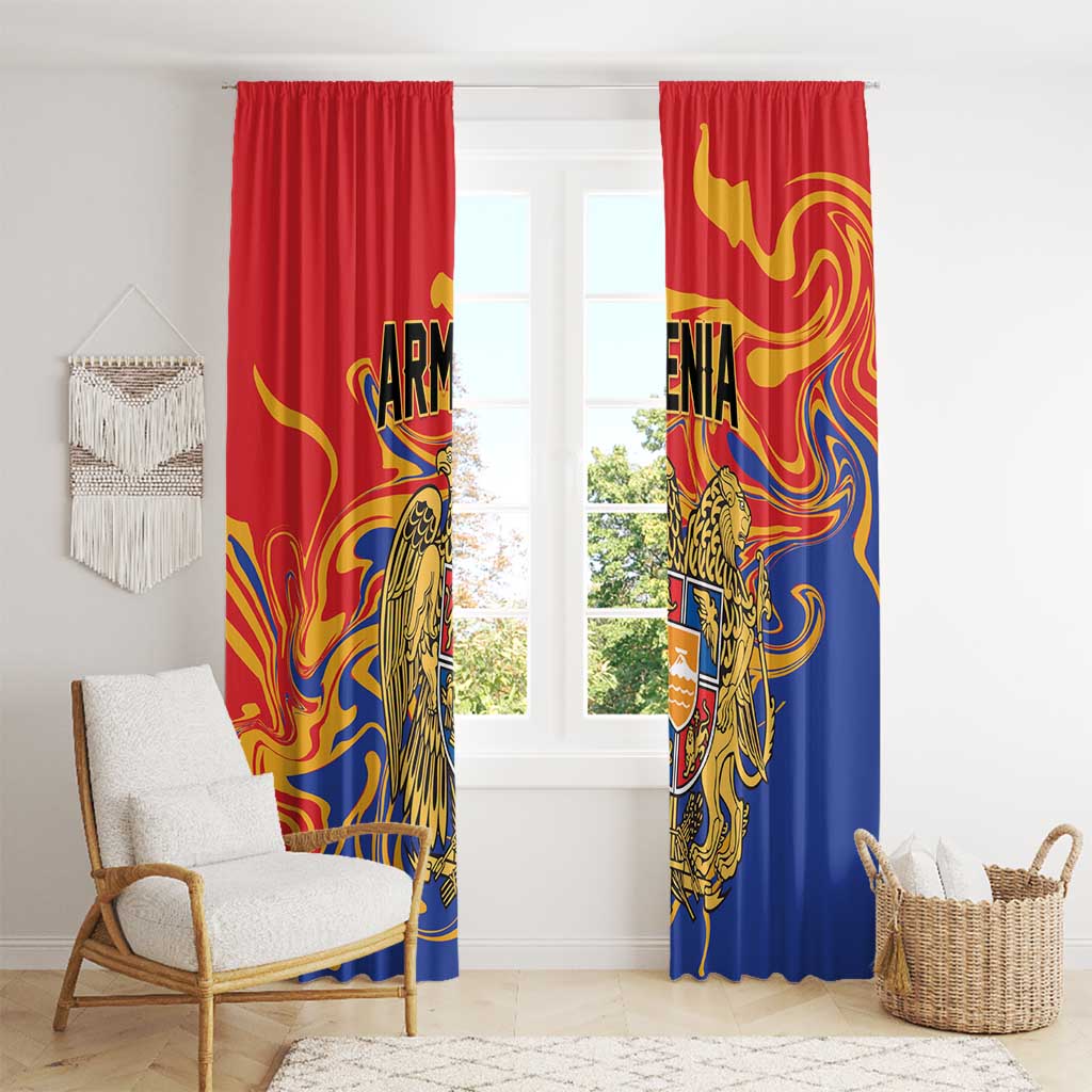 Republic of Armenia Window Curtain Hayastani Hanrapetut'yun