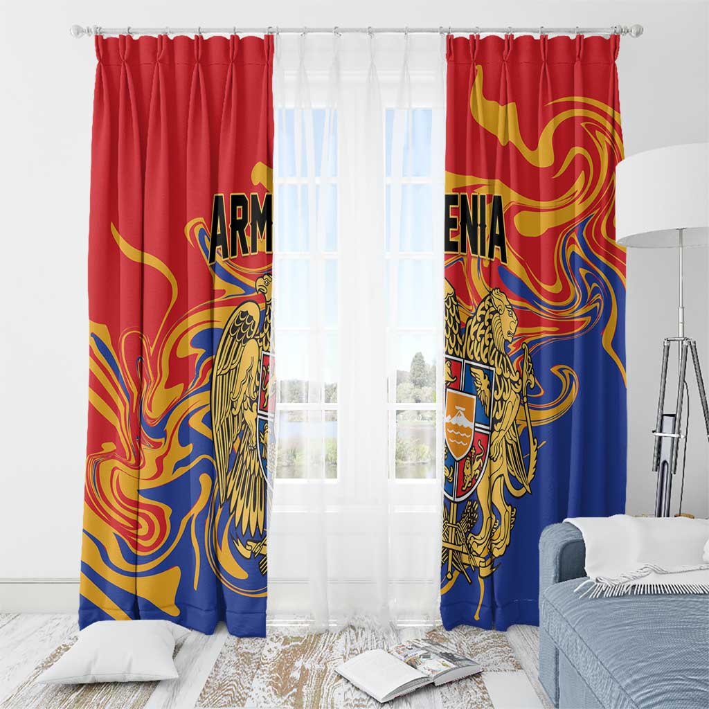 Republic of Armenia Window Curtain Hayastani Hanrapetut'yun