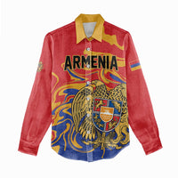 Personalized Republic of Armenia Women Casual Shirt Hayastani Hanrapetut'yun