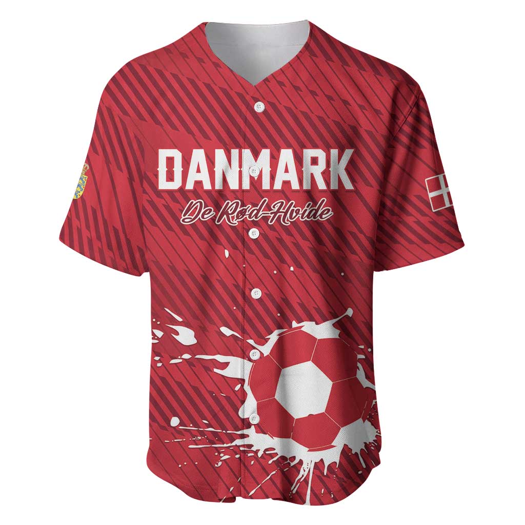 Custom Football 2026 Denmark Baseball Jersey Danish Dynamite Go