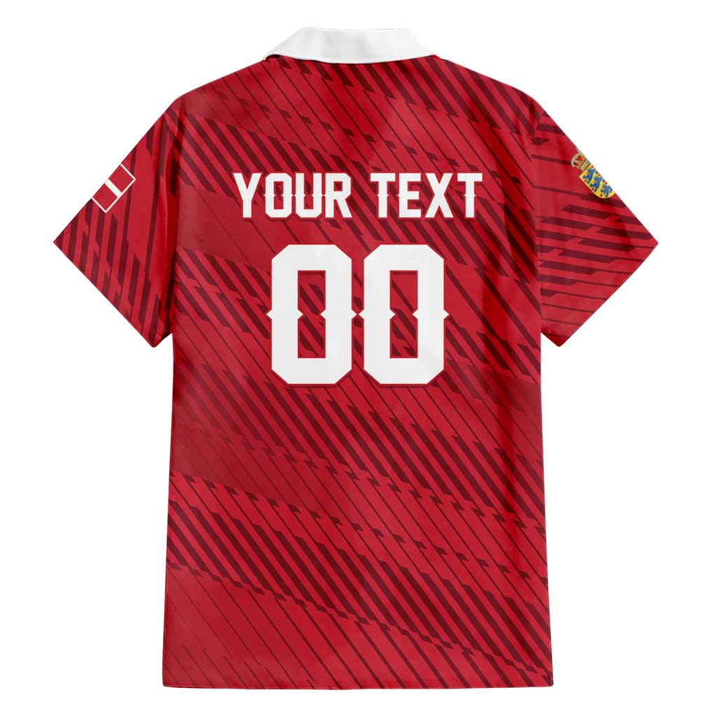 Custom Football 2026 Denmark Hawaiian Shirt Danish Dynamite Go