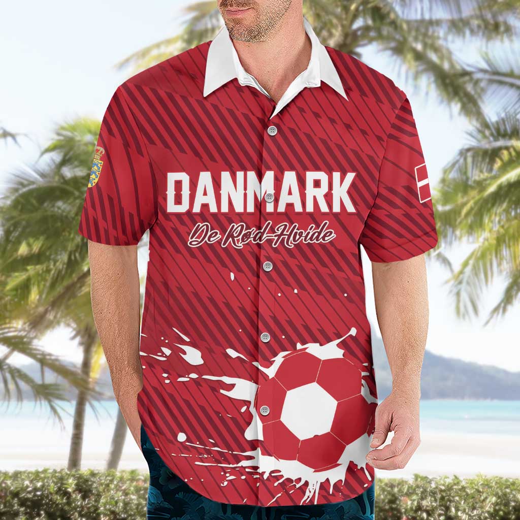 Custom Football 2026 Denmark Hawaiian Shirt Danish Dynamite Go
