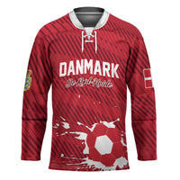 Custom Football 2026 Denmark Hockey Jersey Danish Dynamite Go