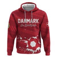 Custom Football 2026 Denmark Hoodie Danish Dynamite Go