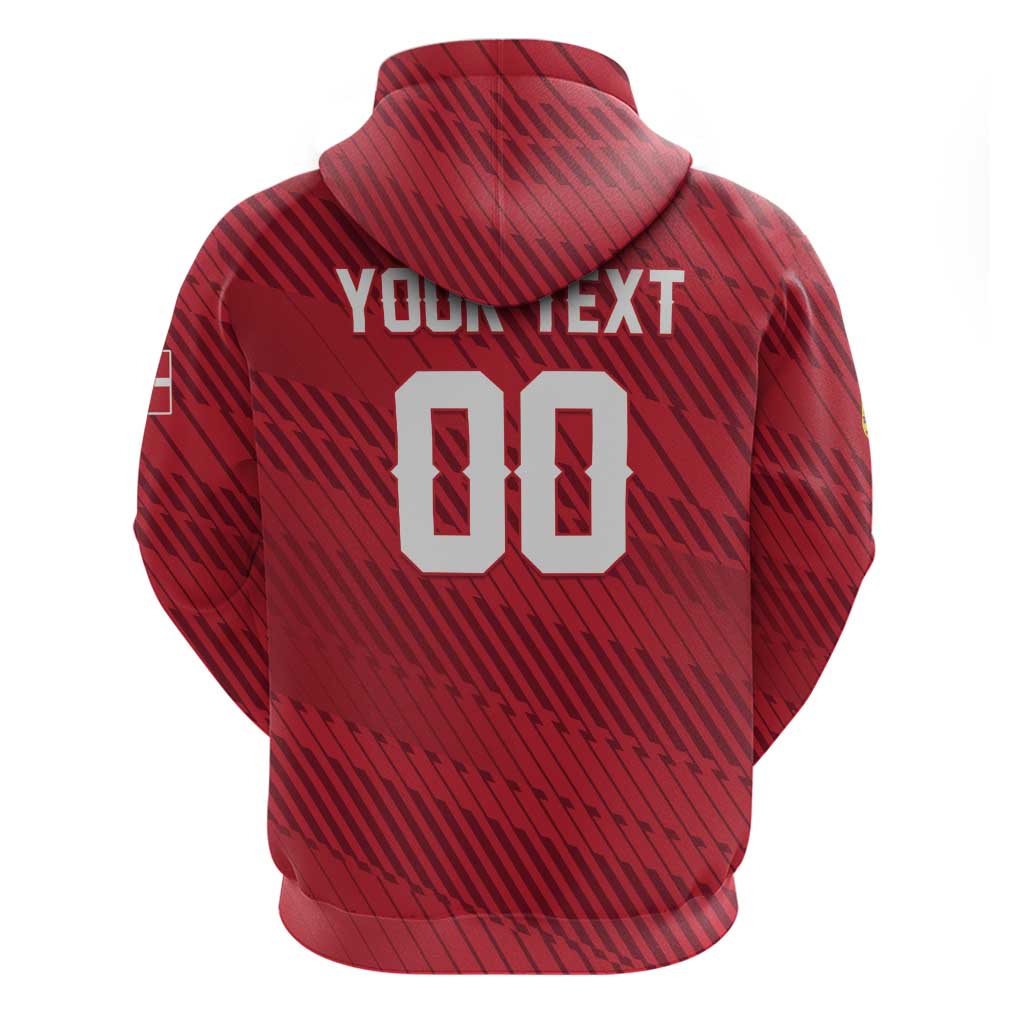 Custom Football 2026 Denmark Hoodie Danish Dynamite Go