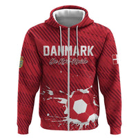 Custom Football 2026 Denmark Hoodie Danish Dynamite Go
