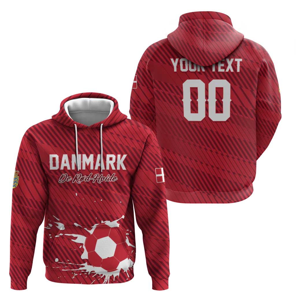 Custom Football 2026 Denmark Hoodie Danish Dynamite Go