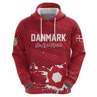 Custom Football 2026 Denmark Hoodie Danish Dynamite Go