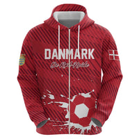 Custom Football 2026 Denmark Hoodie Danish Dynamite Go